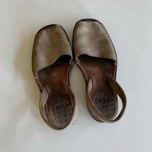 Avarcas Pons classic style - taupe